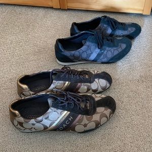 Black & Brown Coach Sneaker Lot 🖤🤎